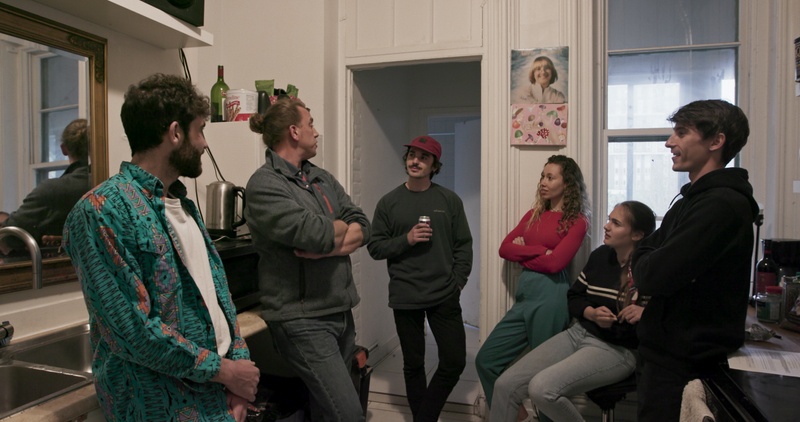 Une scène du film Cohabiter