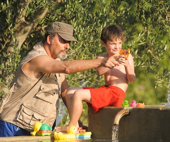Une scène du film Un été en provence