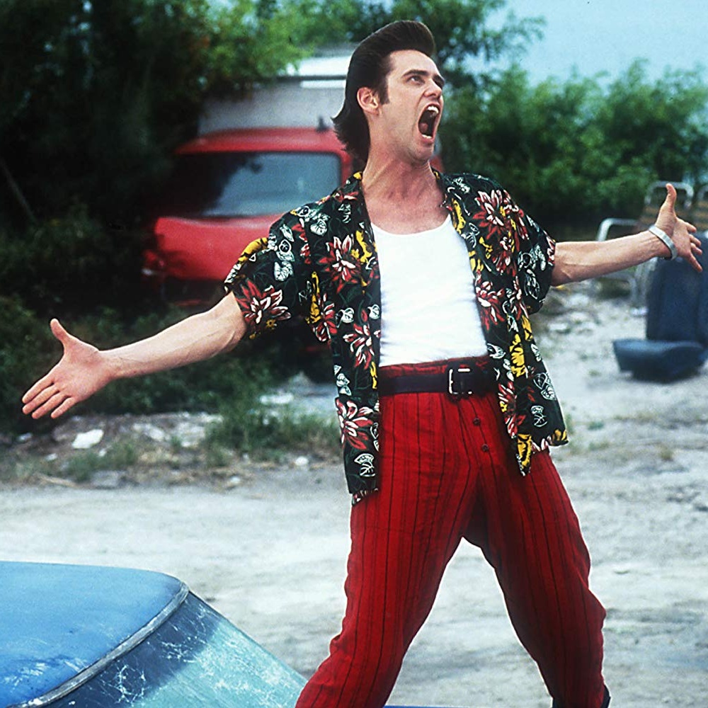Une scène du film Ace Ventura: Pet Detective