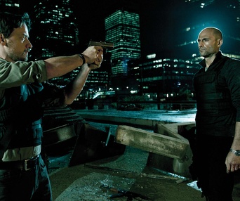 Une scène du film Welcome to the punch