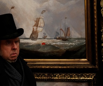 Une scène du film Mr. Turner