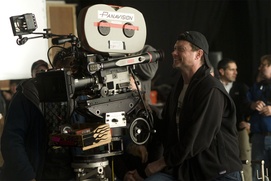 Sur le plateau du film The Adjustment Bureau Sur le plateau du film The Adjustment Bureau