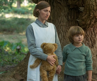 Une scène du film Goodbye Christopher Robin