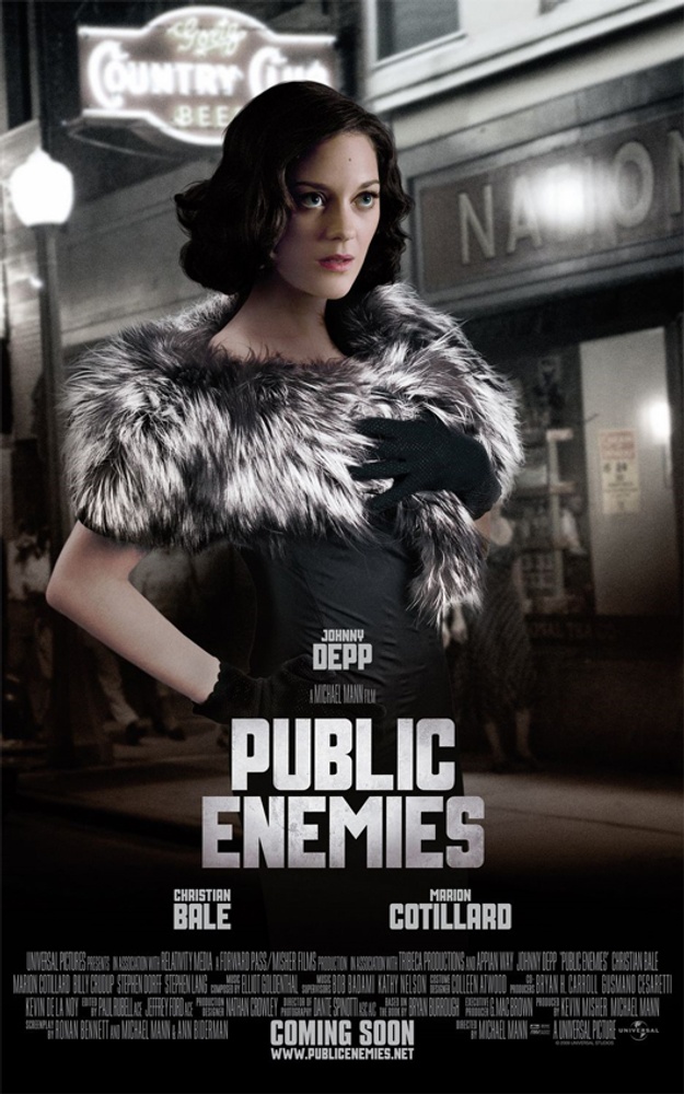Galerie - Trois nouvelles affiches du film Public Enemies