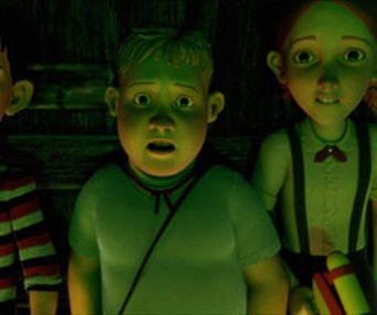 Scène du film La maison monstre