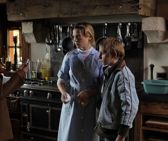 Une scène du film L'enfant d'en haut
