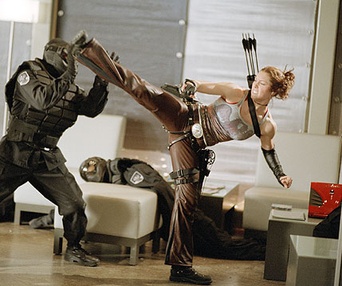 Scène du film Blade III : La trinité