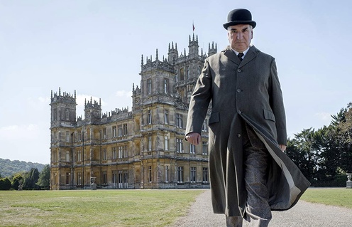 Une scène du film Downton Abbey
