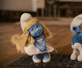 Une scène du film The Smurfs