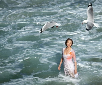 Une scène du film The Eye of the Storm