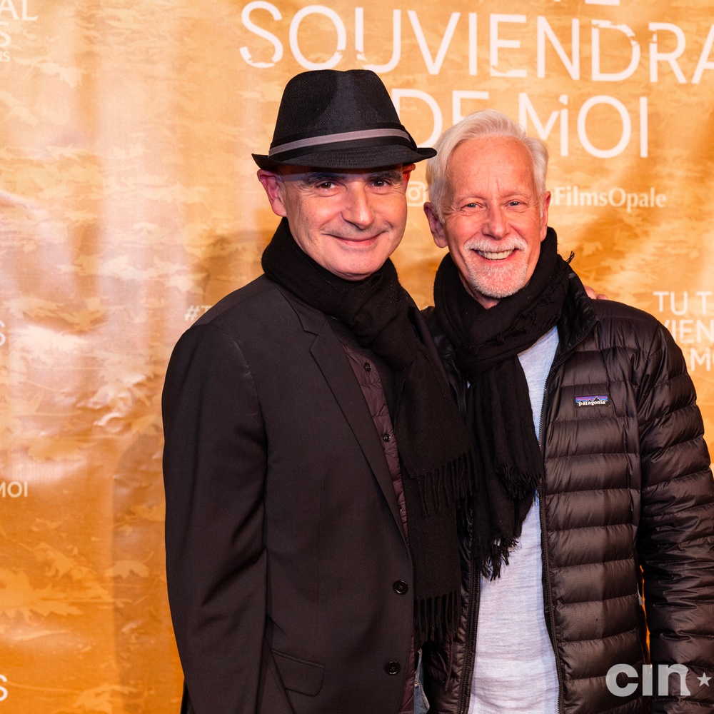 Sur le tapis rouge du film Tu te souviendras de moi