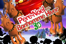 Affiche du film Père-Noel vs. Bonhomme Hiver