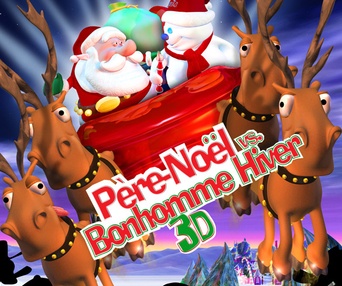 Affiche du film Père-Noel vs. Bonhomme Hiver