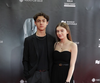 Sur le tapis rouge du Gala Québec Cinéma 2019