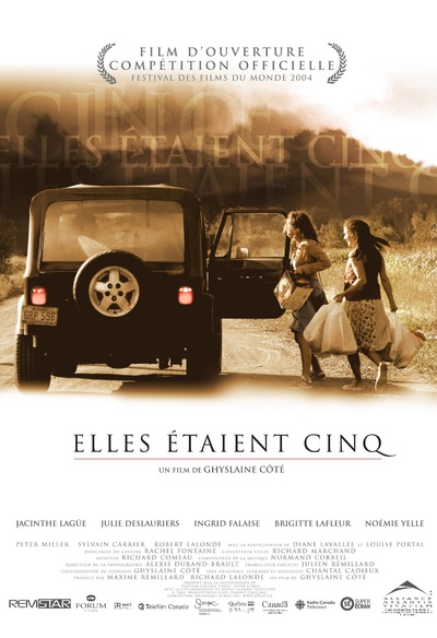 Affiche du film Elles étaient cinq