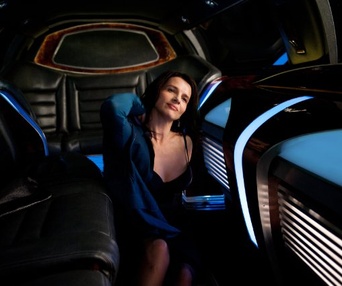 Une scène du film Cosmopolis
