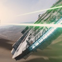 Une scène du film Star Wars: Episode VII - The Force Awakens
