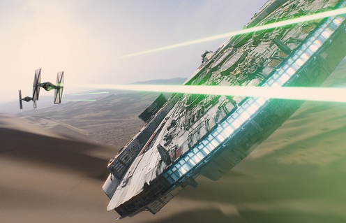 Une scène du film Star Wars: Episode VII - The Force Awakens