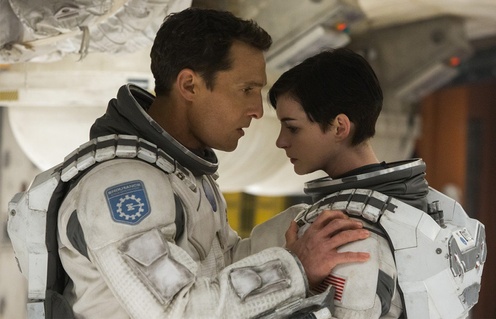 Une scène du film Interstellar