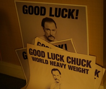 Une scène du film Chuck