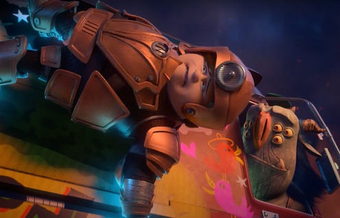 Une scène du film Trollhunters: Rise Of The Titans