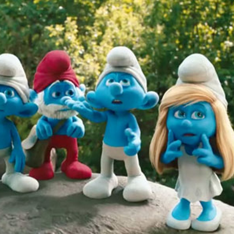 Une scène du film The Smurfs
