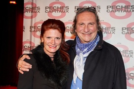 Tapis rouge du spectacle Les 8 péchés capitaux de Christian Bégin
