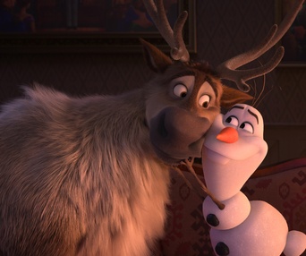 Une scène du film Frozen 2