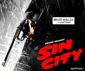 Affiche américaine du film Sin City