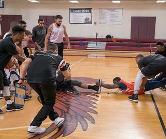 Une scène du film Uncle Drew