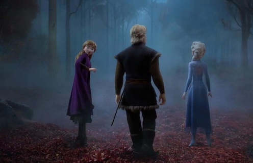 Une scène du film Frozen 2