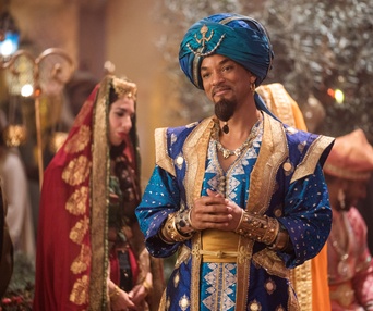 Une scène du film Aladdin