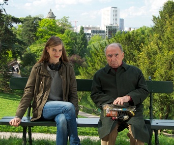 Une scène du film L'étudiante et Monsieur Henri