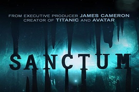 Pré-affiche du film Sanctum Pré-affiche du film Sanctum
