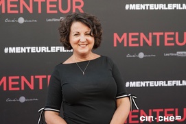 Sur le tapis rouge du film Menteur
