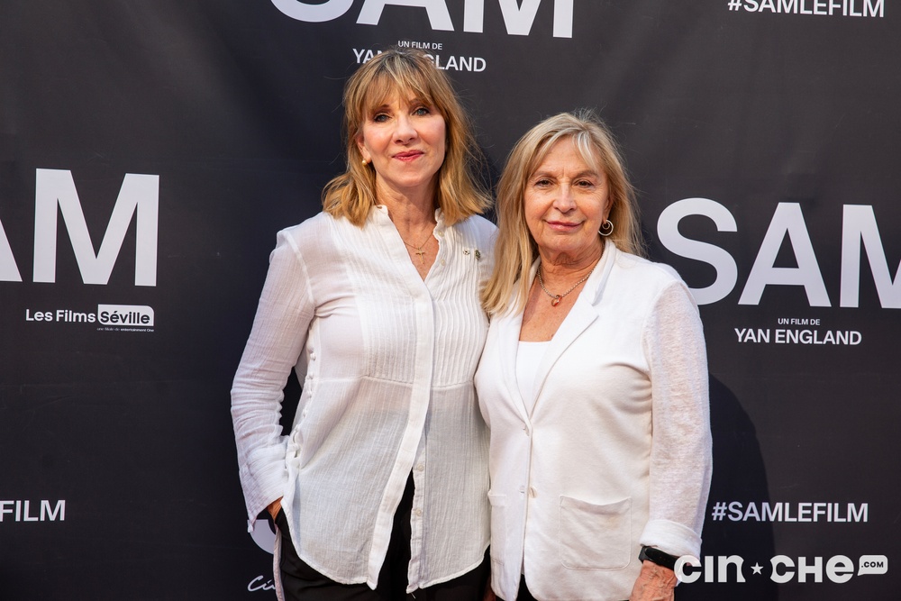 Sur le tapis rouge du film Sam