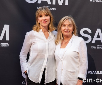 Sur le tapis rouge du film Sam
