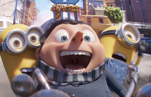 Une scène du film Minions: The Rise of Gru