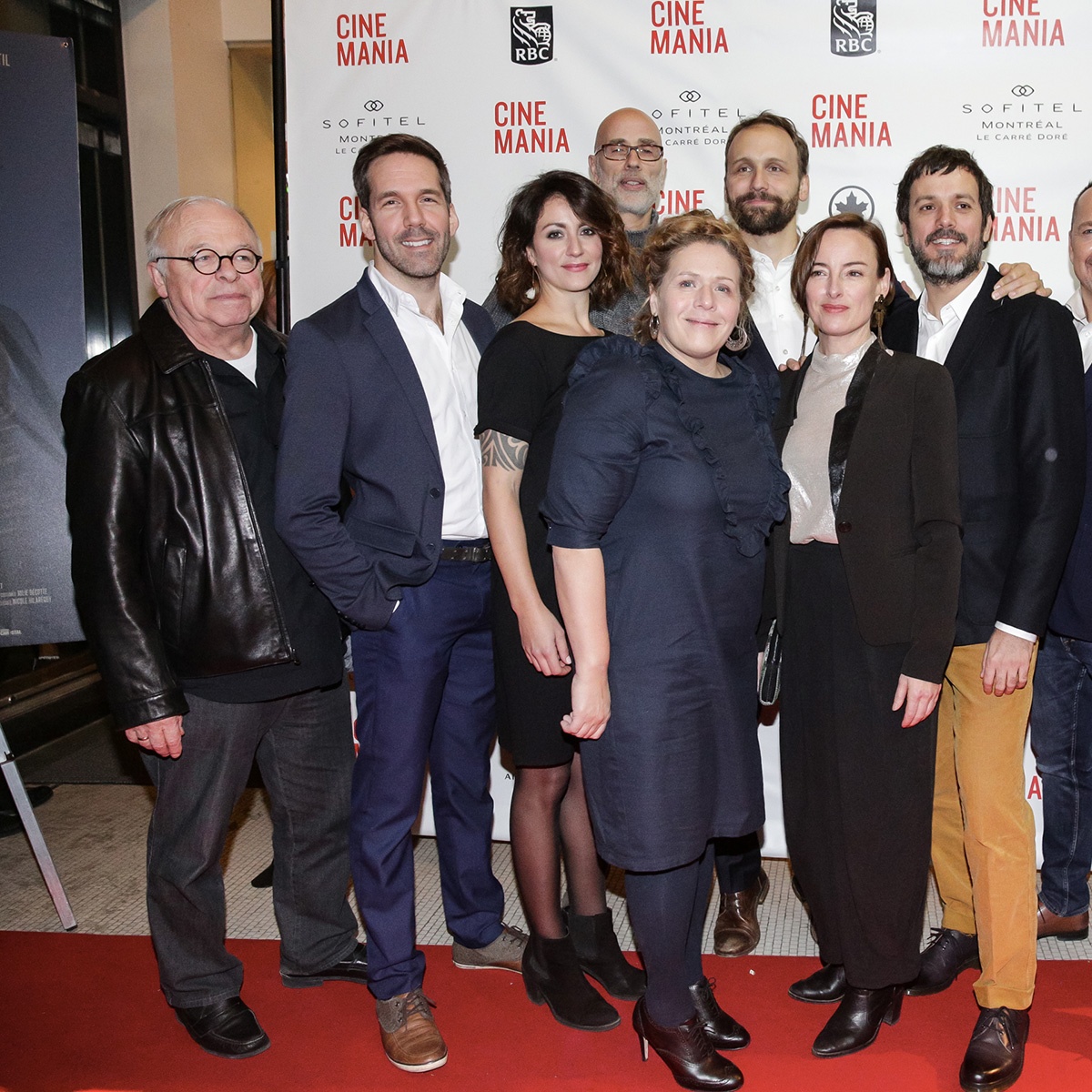 Sur le tapis rouge du film Nous sommes les autres