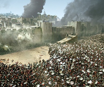 Scène du film Le royaume des cieux