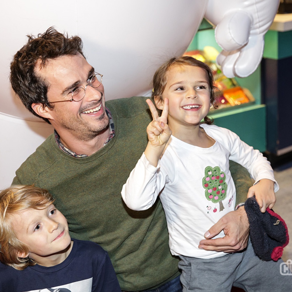 Sur le tapis rouge du film Big Hero 6