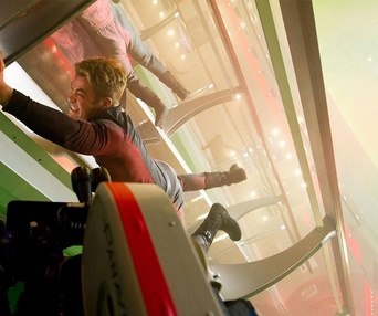 Une scène du film Star Trek Into Darkness