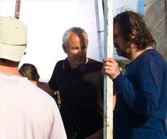 Sur le plateau du film Nicostratos le pélican