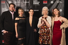 Tapis rouge du film Lucy Grizzli Sophie