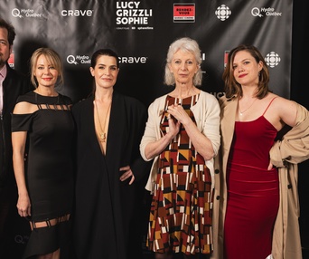 Tapis rouge du film Lucy Grizzli Sophie