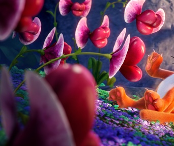 Une scène du film Smurfs: The Lost Village