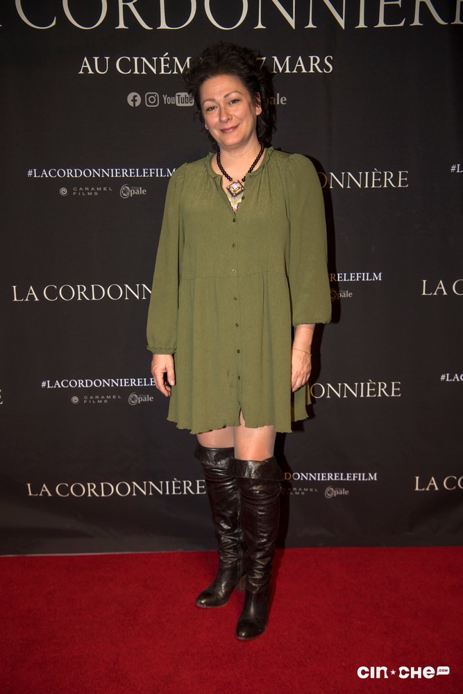 Tapis rouge du film La cordonnière