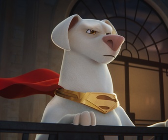 Une scène du film DC League of Super-Pets