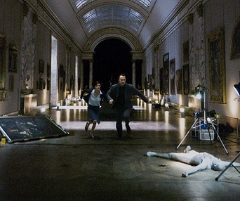 Scène du film Da Vinci Code