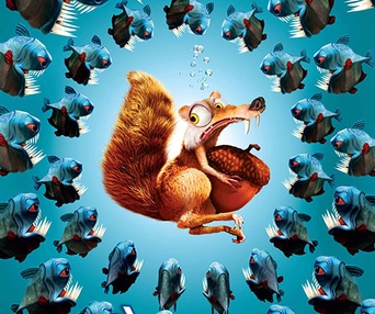 Affiche du film L'ère de glace : La fonte